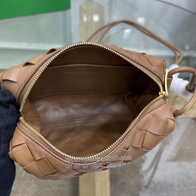 Bottega veneta高端女包 98090 寶緹嘉新款編織小方包 BV經典款編織小號肩背女包  gxz1312